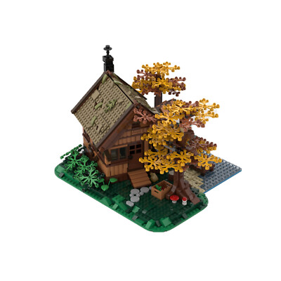 ZITIANYOUBUILD Modular Building: Hut Cabin avec Interior et Tree 1371 pièces