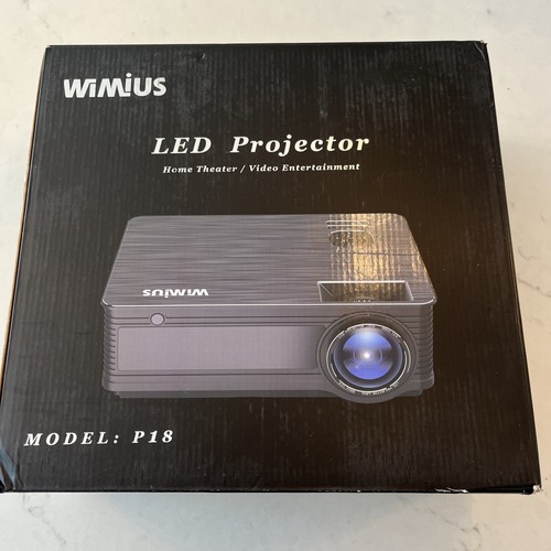 Wimius Led Projector Model P18 EUC NEW OPEN BOX | eBay