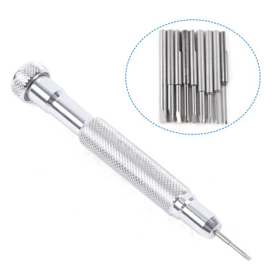 Precision Screwdriver High-quality & 10 Assorted Head Blades for Watch Repair 