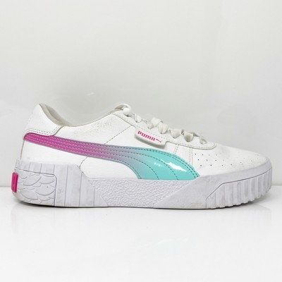 

Puma Girls Cali Space 373467-01 Белая Повседневная Обувь Кроссовки Размер 6.5C, Белый, Cali Space