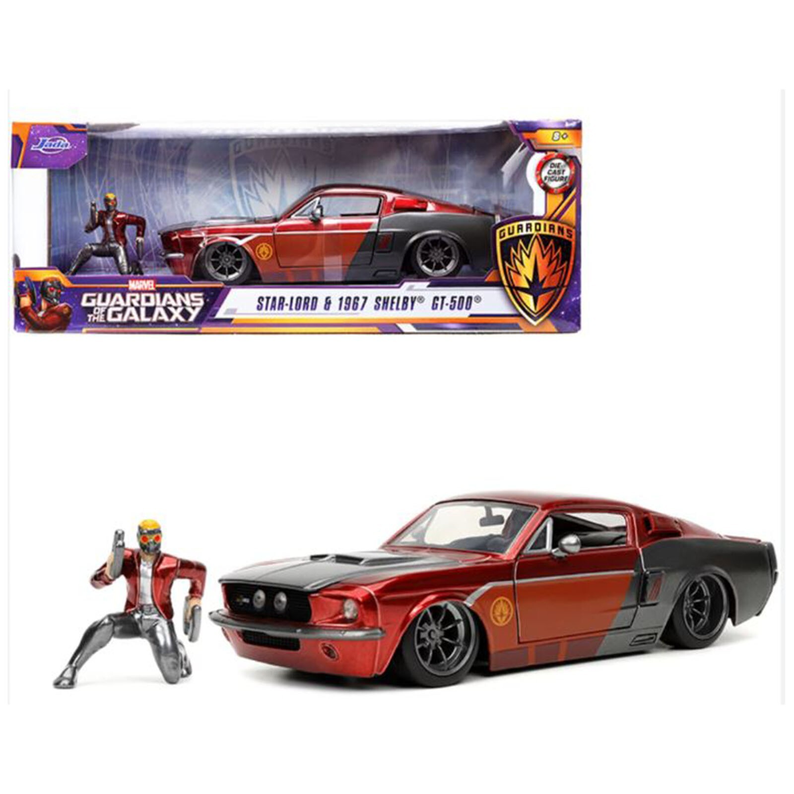 JadaToys 1/24 1967 シェルビーGT500　マスタング Amazon.com: Big Time Muscle 1:24 1967 Shelby GT-500 Die-Cast