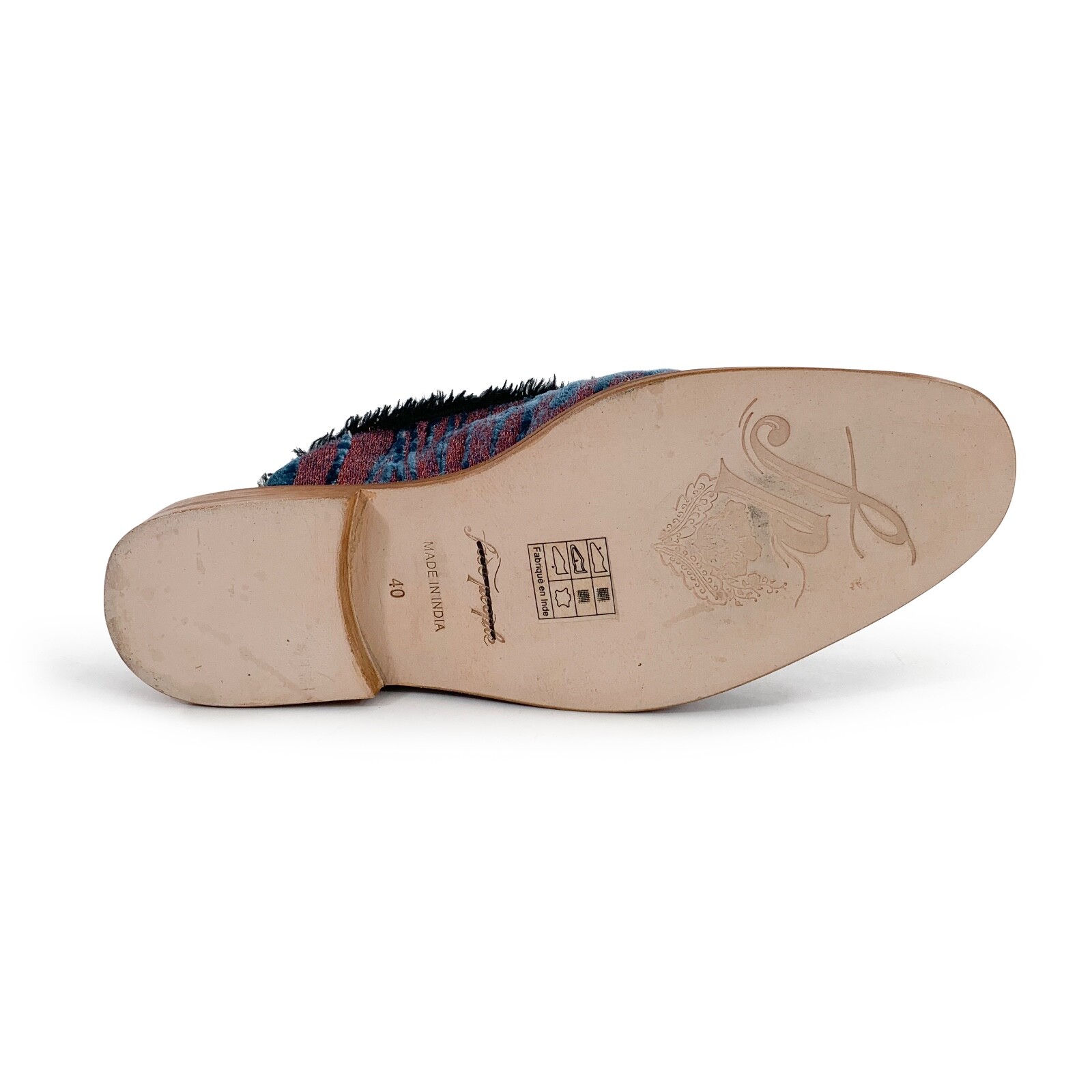 Free People Womens Size 40 Butterfly Effect Faux Fur Slip On Mule Loafers