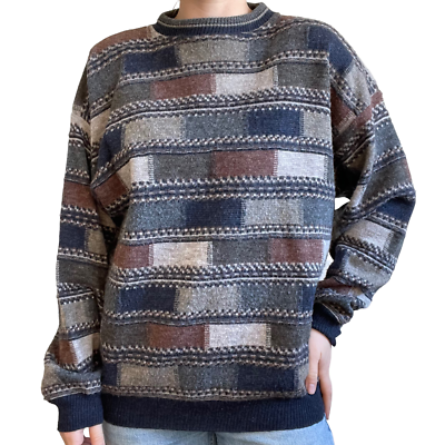Grandpa crew neck best sale sweater
