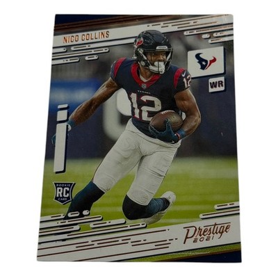 2021 Panini Chronicles Prestige Nico Collins Rookie Card #237 Houston Texans NFL