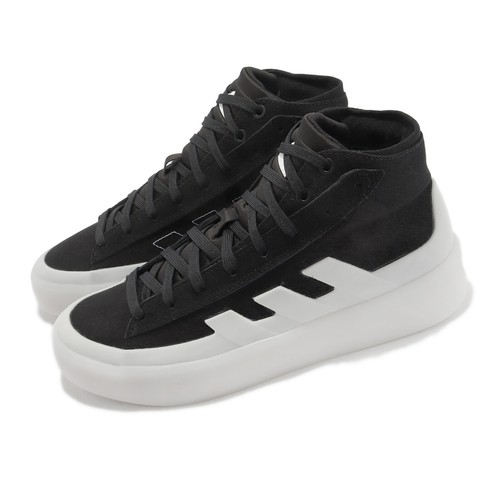 

Adidas Znsored High Black White Мужская повседневная обувь унисекс для скейтбординга GZ2293, Черный, Znsored Hi