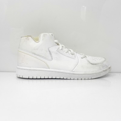 

Nike Boys Jordan 1 Flight 3 707321-100 Белые баскетбольные кроссовки, размер 2,5 года, Белый, Jordan 1 Flight 3