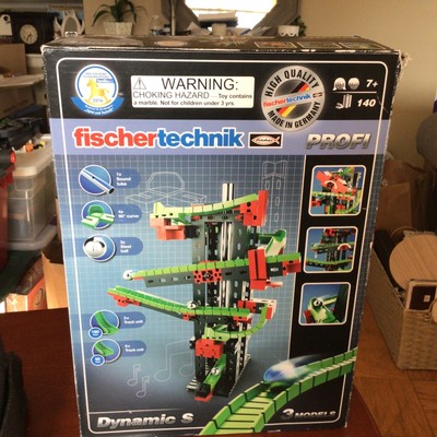 Dynamic S Marble Run Building Construction Set Fischertechnik PROFI 3 Models