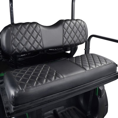 NOKINS Golf Cart RS Diamond Seat Cover for Regular Seat Cushion Aftermarket B...