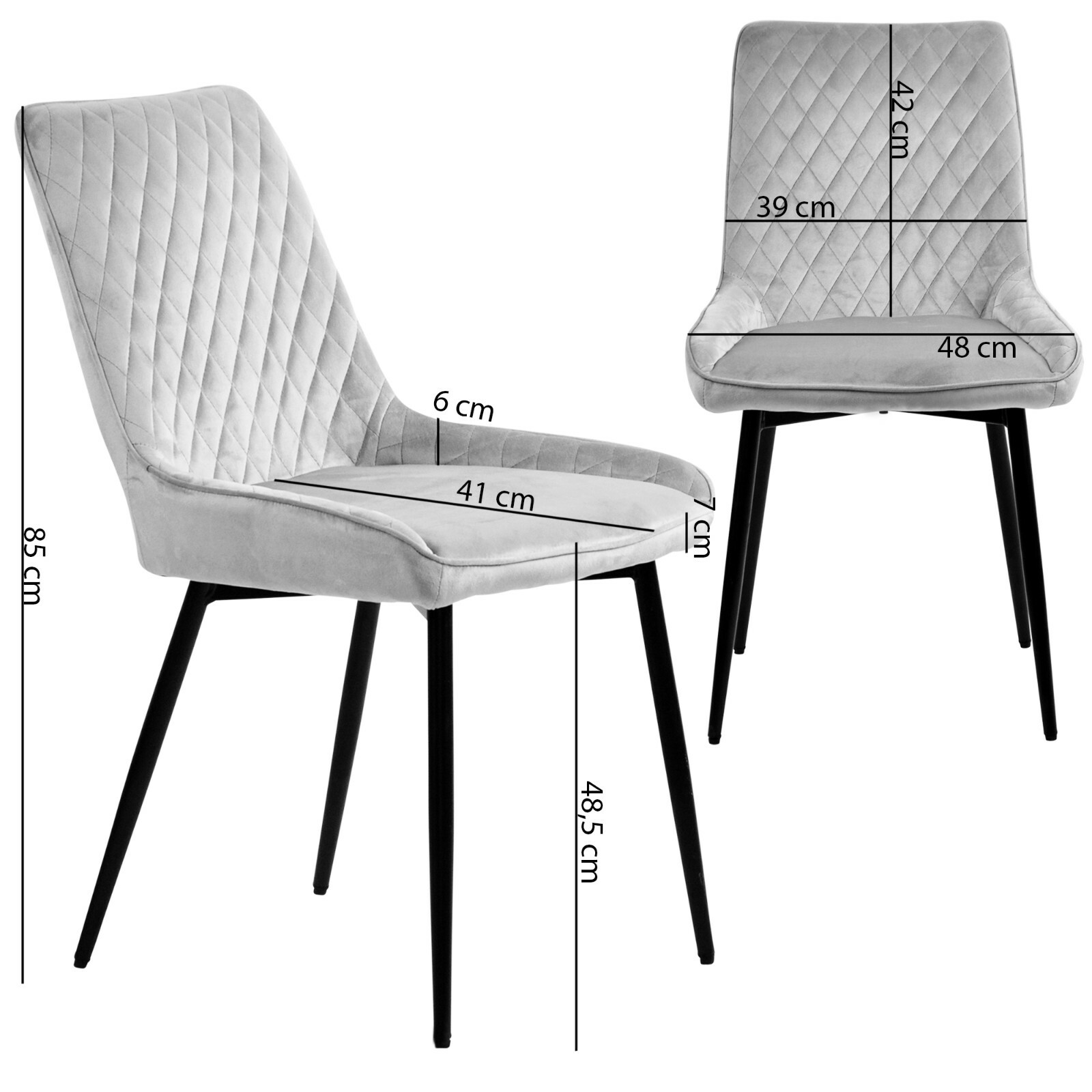 Esszimmerstühle Samt Design Esszimmerstuhl Küchen Wohnzimmer Stuhl