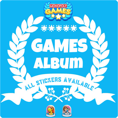 FAST SEND   Monopoly Go Sticker   4/5 stars Stickers  PRESTIGE   GAMES ALBUM