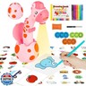 KETIEE Drawing Projector for Kids, Tracing and Drawing Projector Toy with Light and Music, Children Smart Projector Sketcher, Kids Art Projector with 72 Stencils for Boy Girl 3-8 Years Old (Pink)
