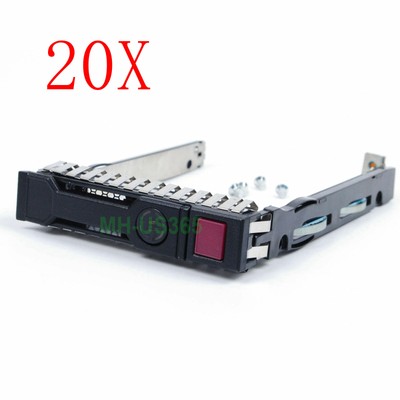 20X HPE 651687 2.5'' SFF Hot Swap HDD Tray Caddy G8 Gen8 G9 DL360e 651699 DL560