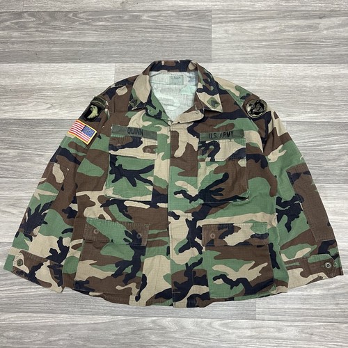 極美 90s POST OVERALLS ECWCS WOODLAND CAMO U.S.ARMY 米軍 90年代 ECWCS GEN1 ウッドランドカモ GORE-TEX