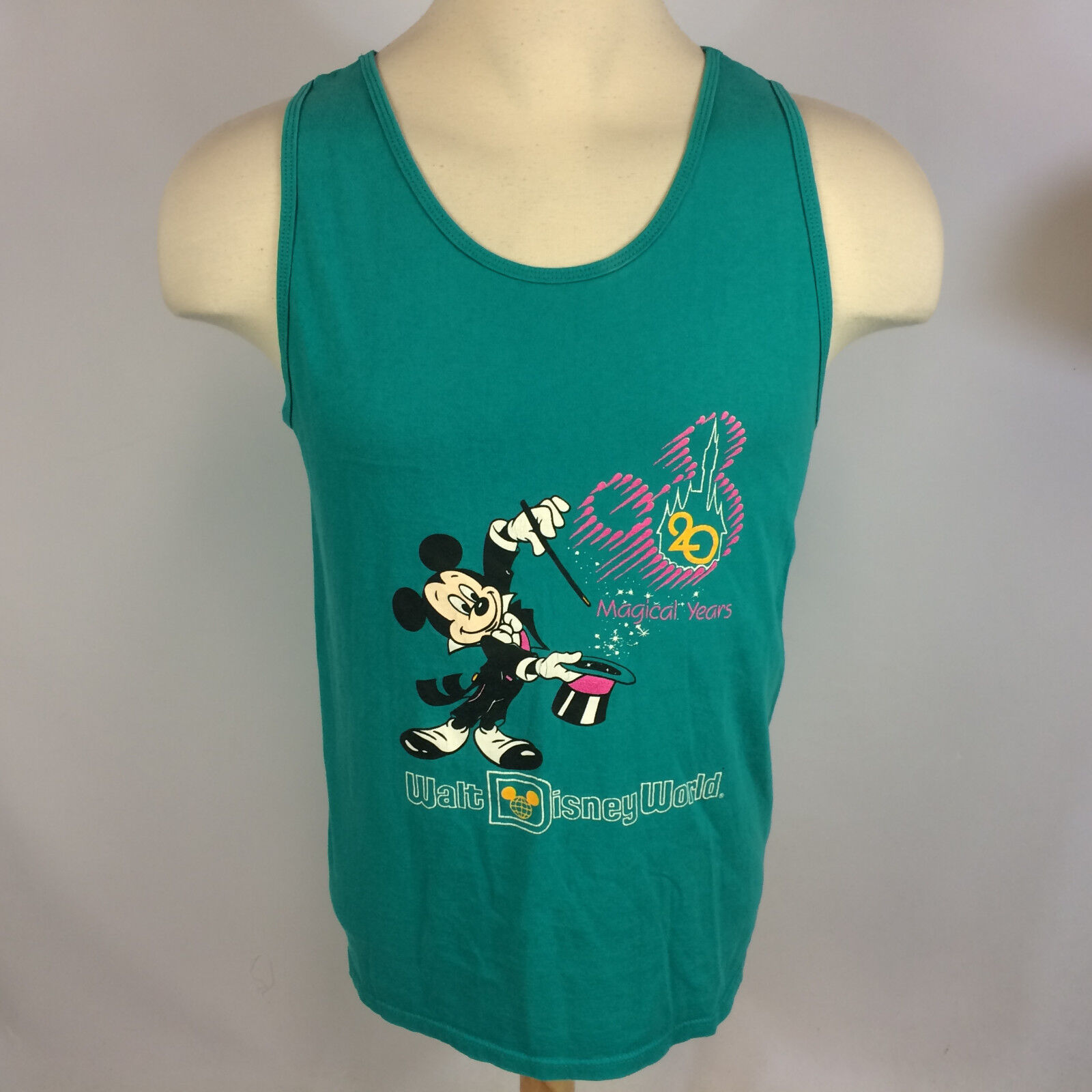 Vintage 80s 90s Mickey Mouse Walt Disney World Tank Top T Vintage 80s 90s Mickey Mouse Walt Disney World Tank Top T