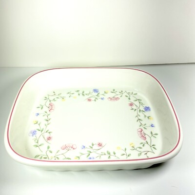 Johnson Brothers A La Carte Cookware Casserole Lasagna Dish Summer Chintz Floral