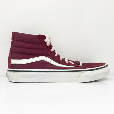 Vans Unisex Sk8 Hi 721278 Красная повседневная обувь Кроссовки Размер M 5,5 W 7