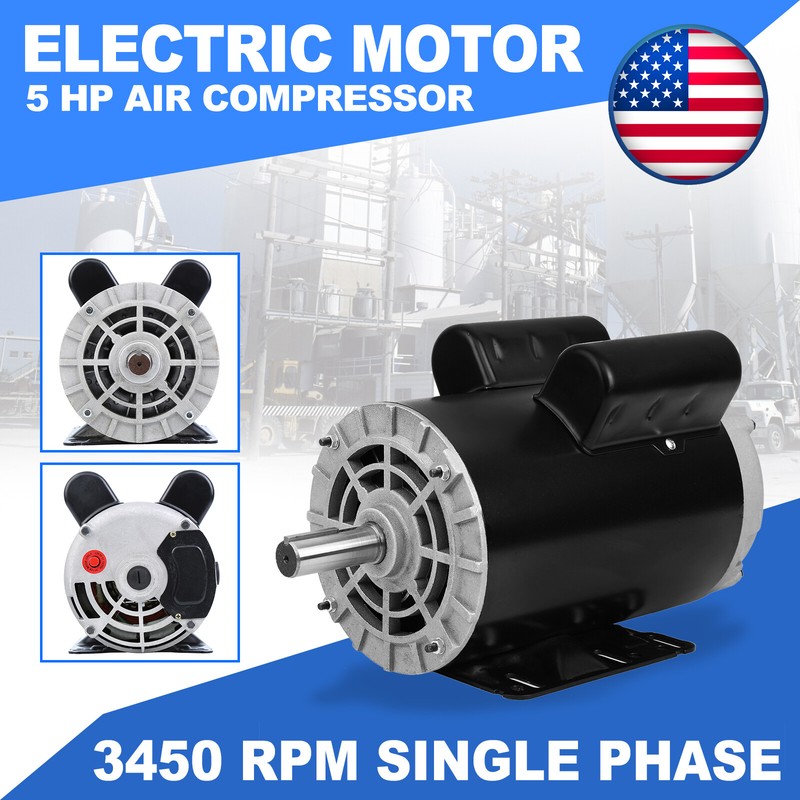 Electric Motor Single Phase 208-230v 60hz 7/8