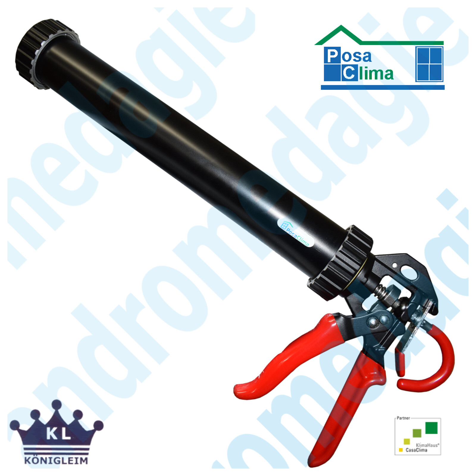 PISTOLA A TUBO PER SILICONE SACCHETTI ML.400/600 Per la sigillatura industriale