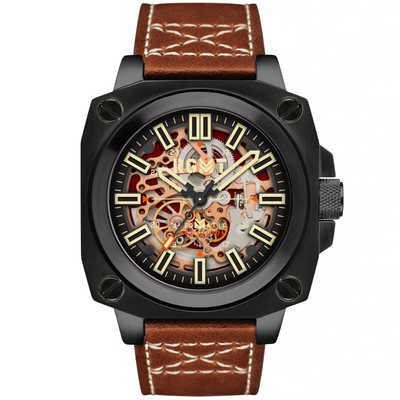 RGMT RGMT ALTIMETER AUTOMATIC BLACK BROWN