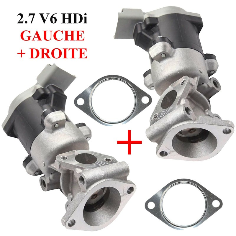 Vanne Egr Gauche Droite Compatible Pour S-Type Xf I Xj X350 X358 2,7 D 2,7l