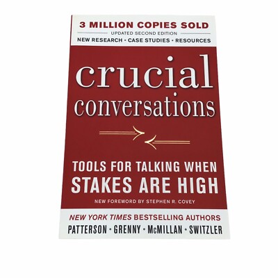 Crucial Conversations Tools for Talking When Stakes Are High  Second Edition NEW