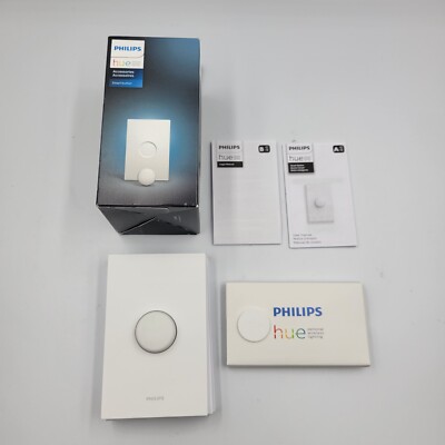 NEW Phillips Smart Button for Hue Smart Lights Smart Light Control White ZIGBEE