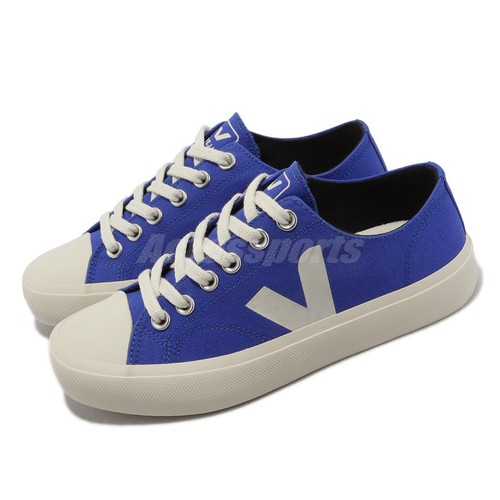 

Veja Wata II Low Canvas Paros Blue Pierre Женская повседневная обувь для образа жизни PL0103166A, Синий, Wata Ii Low Canvas