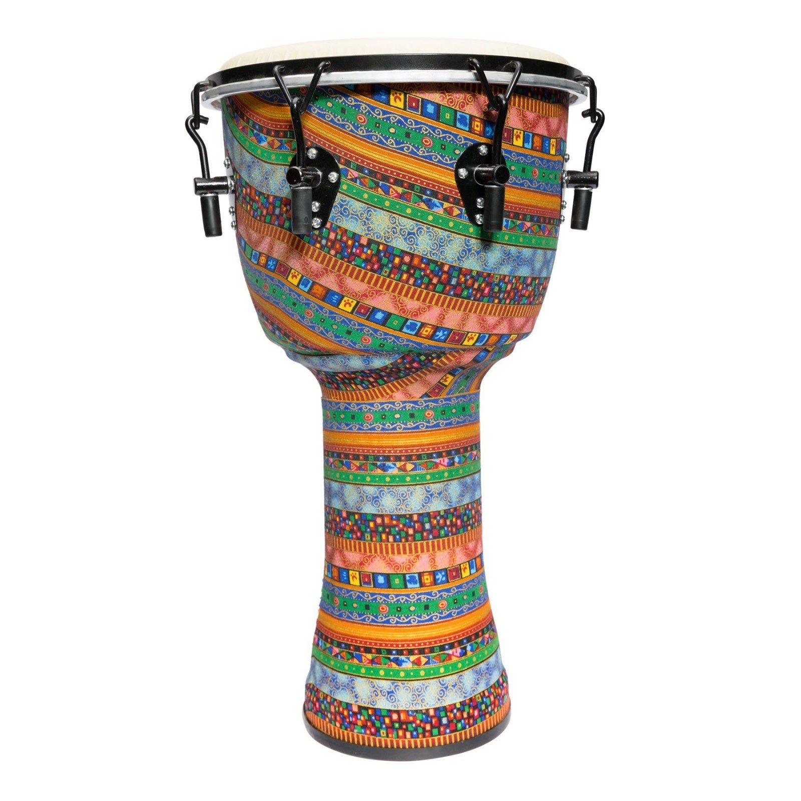 NEW Drumfire 12" Synthetic Head Tuneable Djembe Bongo Tribal Drum