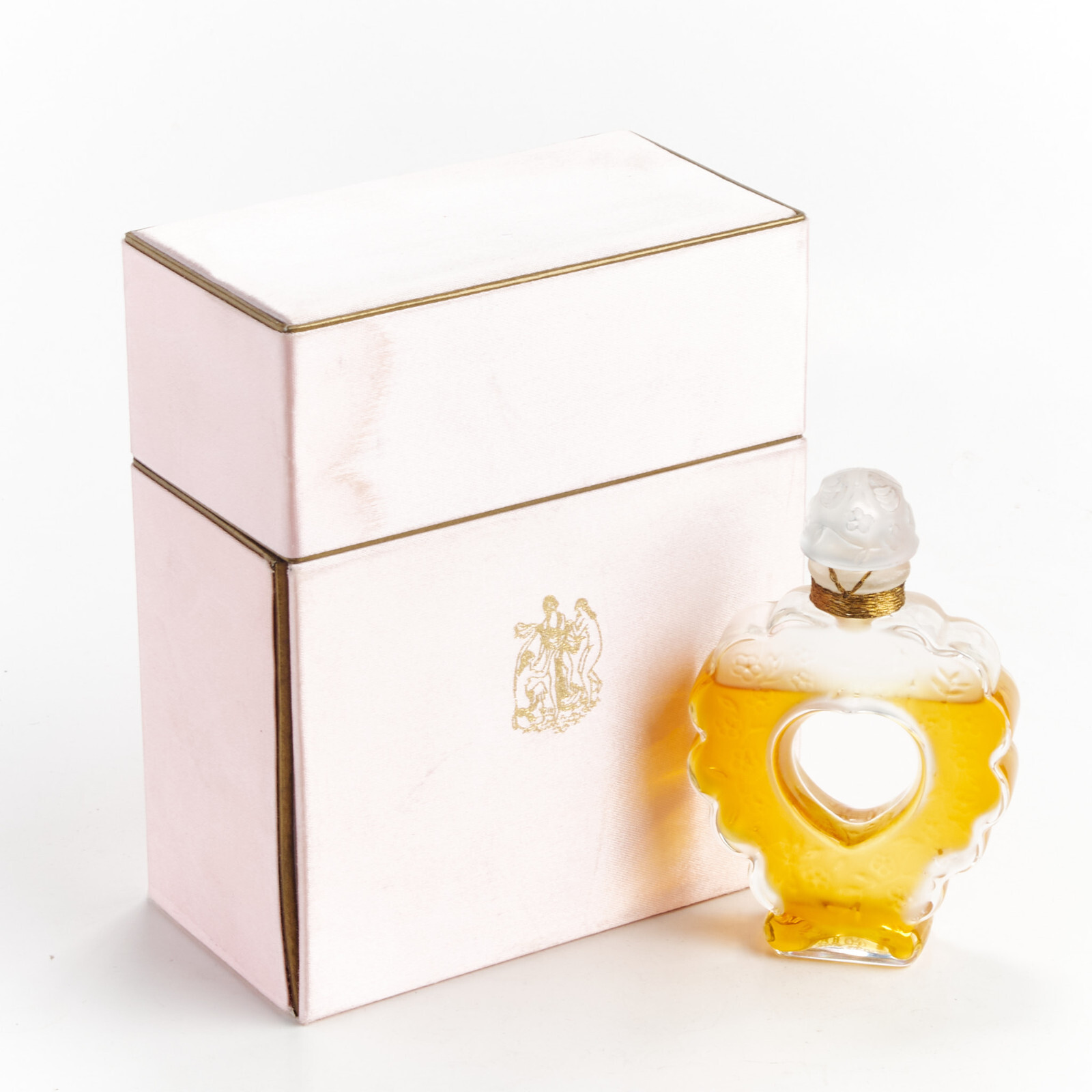 s*y様 ラリック×ニナリッチ 香水瓶 Coeur Joie ハート型 アンティ s*