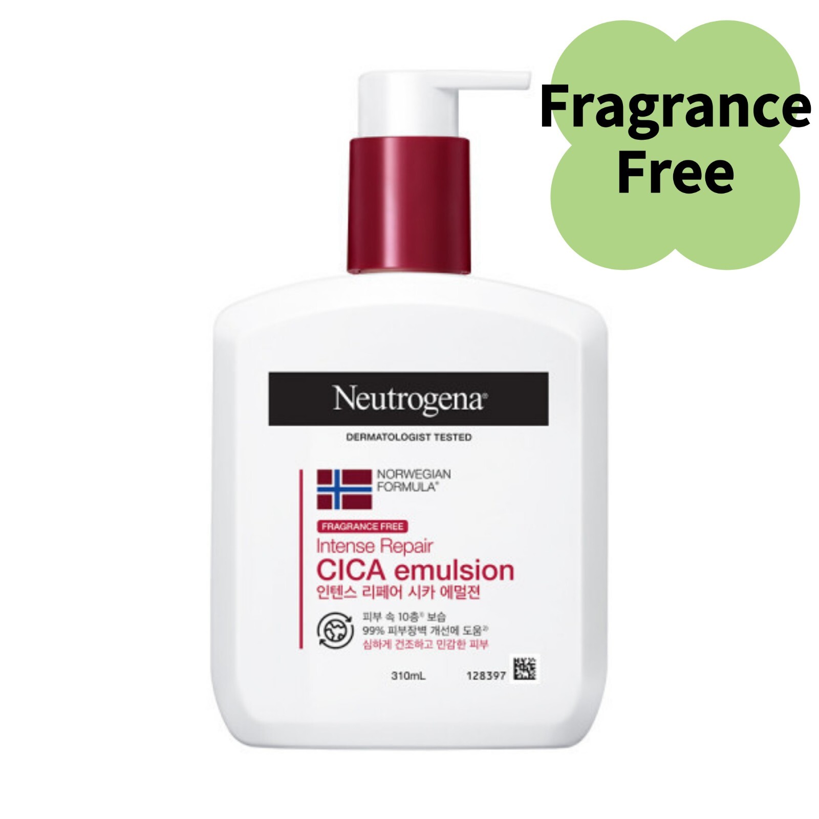 Neutrogena Intense Repair Cica Emulsion Lotion 310ml 10.48oz