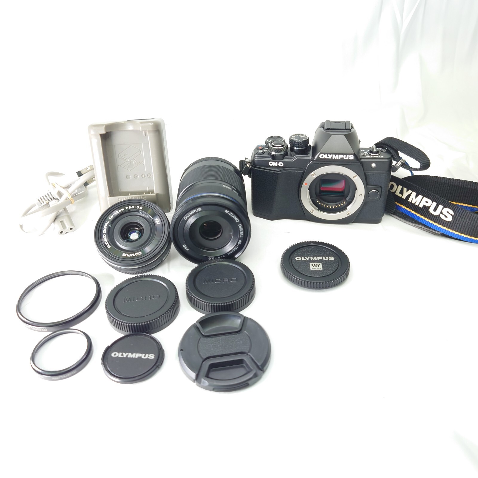 N.MINT]Olympus OM-D E-M10 Mark II / lens Kit 14-42mm 40