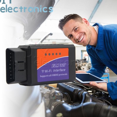 ELM327 WiFi Bluetooth OBD2 OBDII Car Diagnostic Scanner Code Reader Tool IOS hot