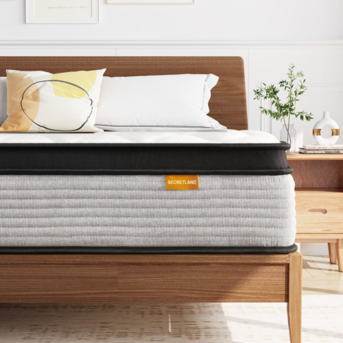 10 Inch Bed Mattress Queen Size Gel Memory Foam and Innerspr