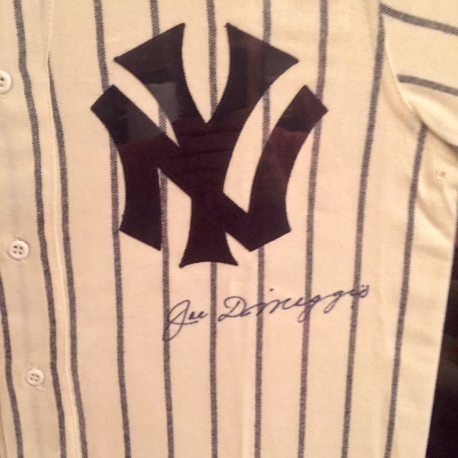 Joe DiMaggio Autographed Custom Framed 1951 New York Yankees LE 1/1 Jersey-JSA