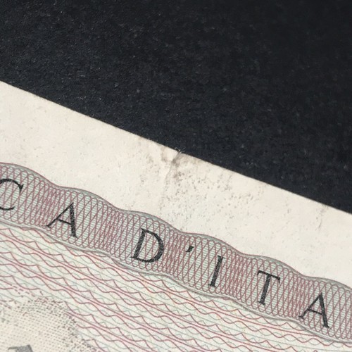 ITALY ITALIA LEONARDO DA VINCI 50000 LIRE 1974 - VF+