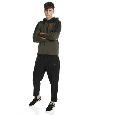 

Puma Pace Sweatpants Мужская черная спортивная одежда Activewear Lifestyle Брюки, Черный, Puma Pace Sweatpants