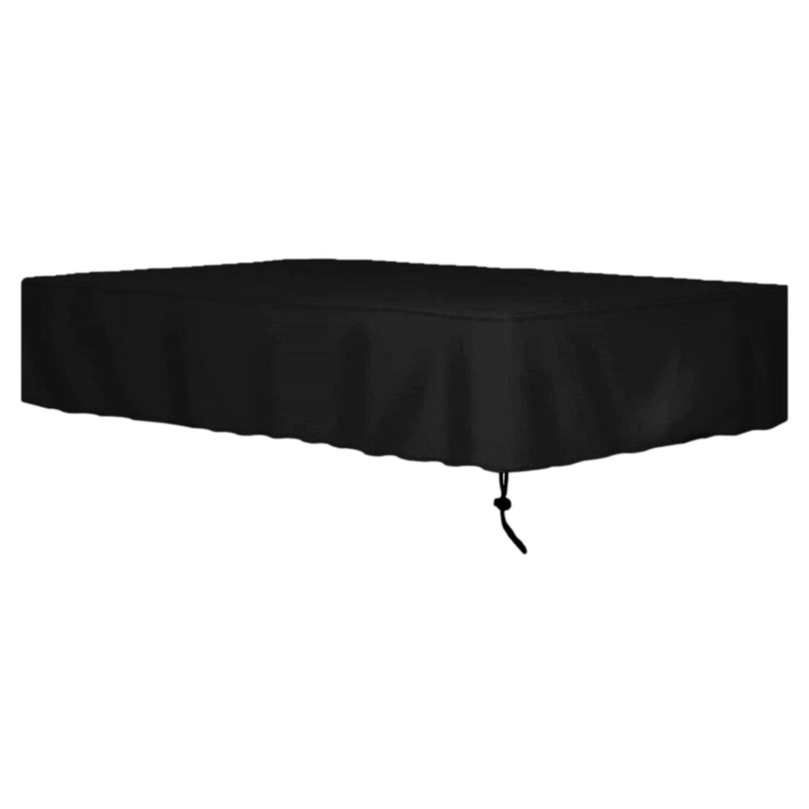 Billiard Pool Table Dust Cover 7FT Brown Waterproof Snooker Anti-UV Heavy Duty