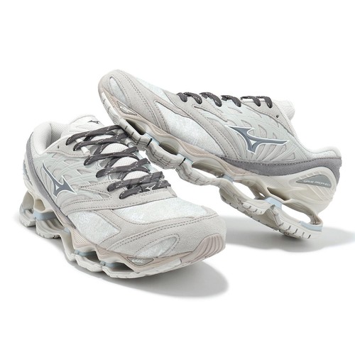 Pre-owned Mizuno Wave Prophecy Ls Minetic Pack Grey Men Unisex Casual Shoes D1ga2454-01 In Gray