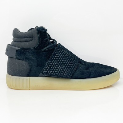 

Adidas Mens Tubular Invader Strap BA9372 Черная повседневная обувь Кроссовки Размер 6, Черный, Tubular Invader Strap