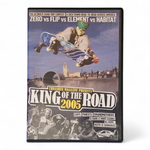 thrasher magazine レアDVD king of the road King Of The Road 2007 DVD Thrasher Magazine Rare Skate