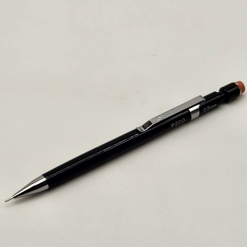 Scripto P200 0.5 Ultra Thin Lead Mechanical Pencil Black Vintage 