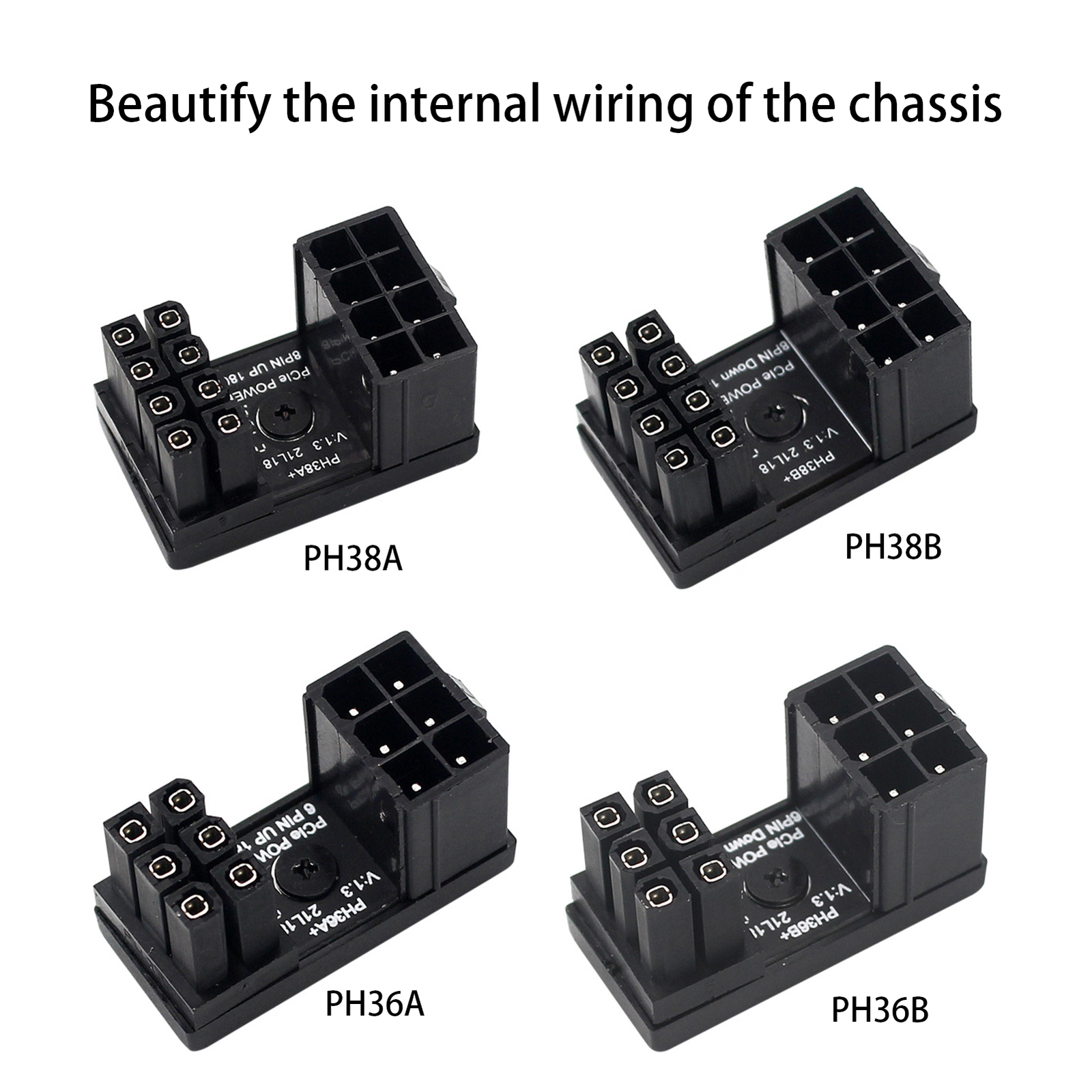 Gpu Power Steering Connector For Desktops Graphics Card