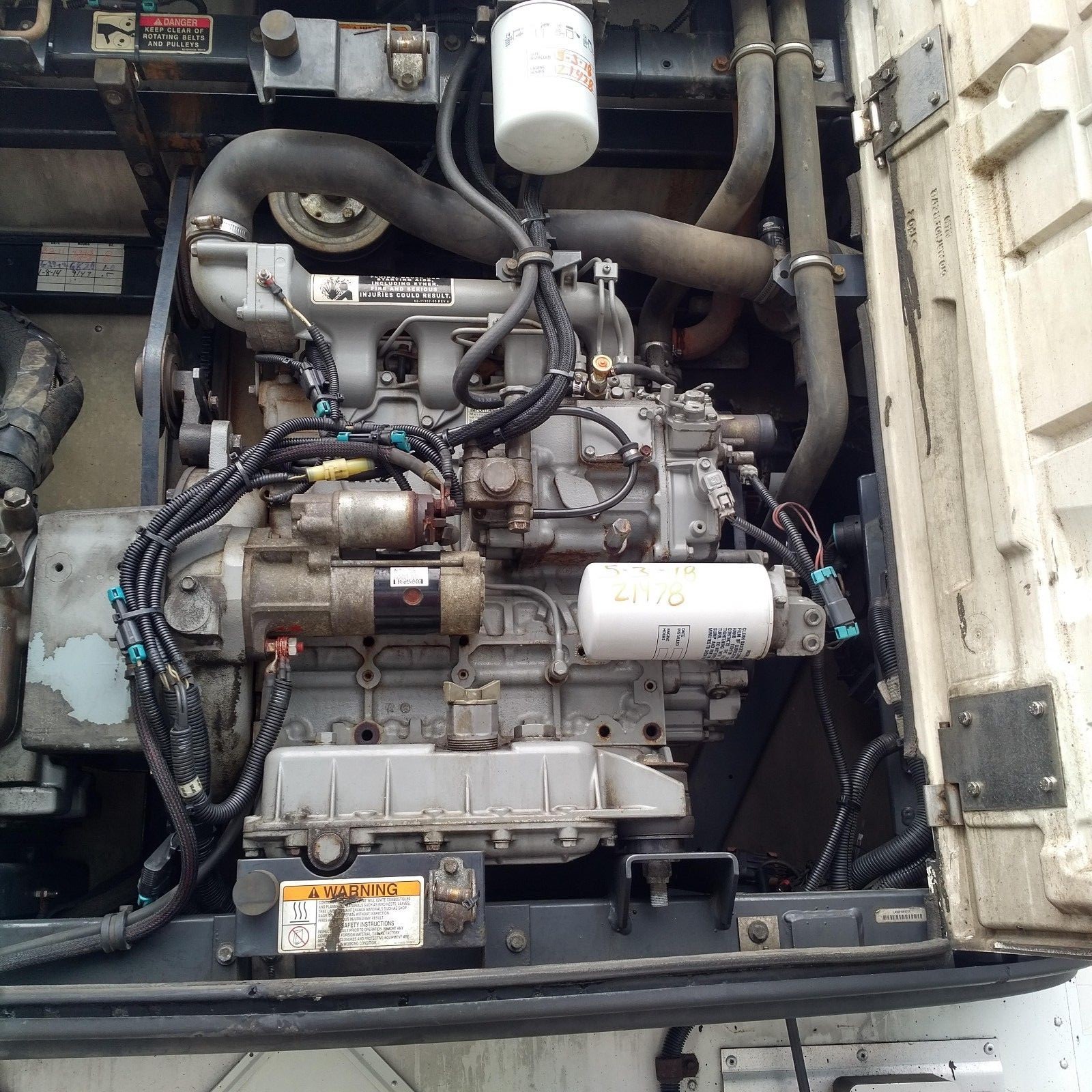 2009 Wabash 53' Reefer w/ Carrier 2500A unit # 28832