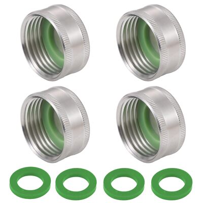 Caps And Plugs，304 Stainless Steel Hose Bibb Cap ，3/4" Garden...