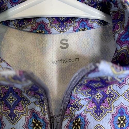 Kerrits Girls Shirt Size Small Youth 1/2 Zip Horseback Riding Equestrian GUC