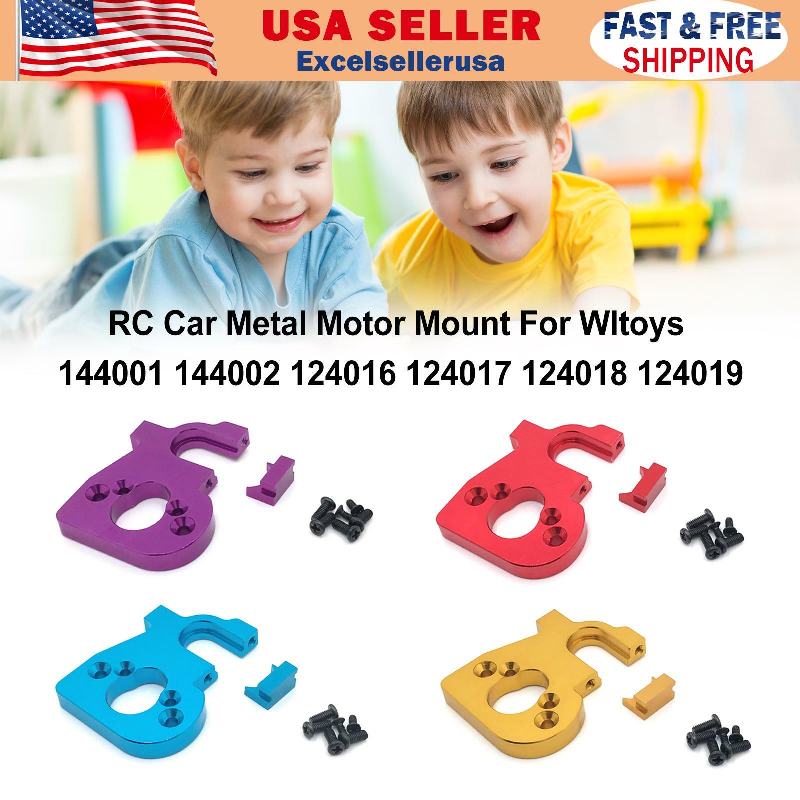 Metal Motor Mount For Wltoys 144001 144002 124016 124017 124018 124019 Ue