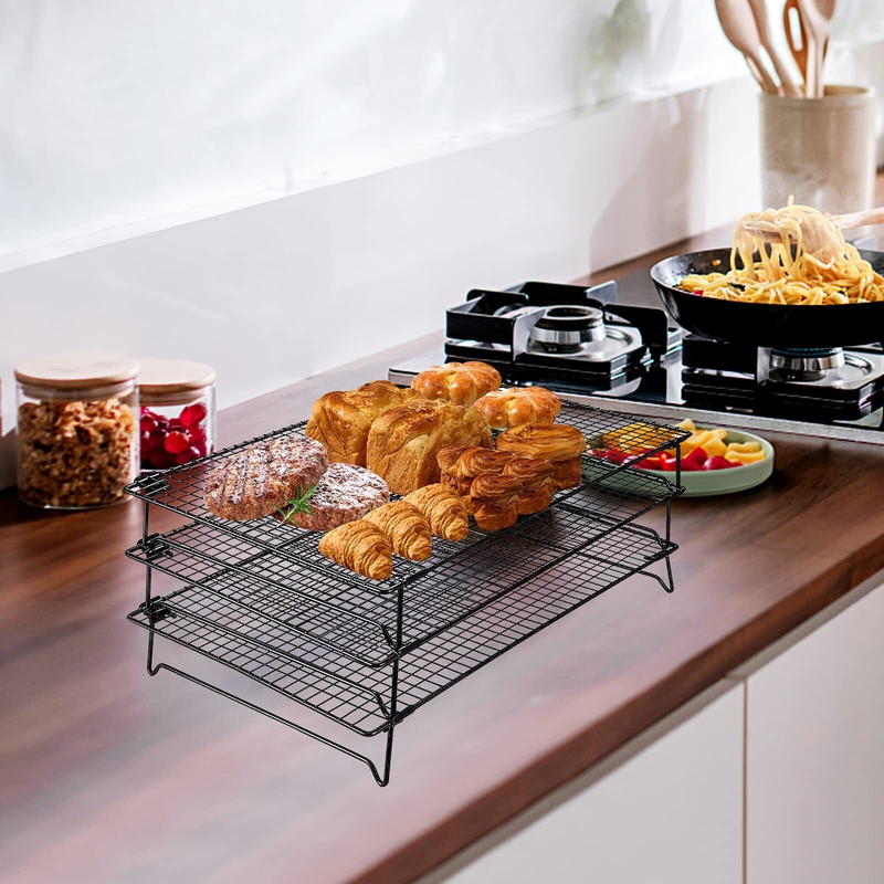Upgraded Stackable Cooling Rack for Baking3 Tier Jerky Rack Cooling Ra Pricetronic