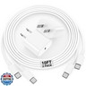 iPhone 17 16 15 Charger and 10ft Type C to C Cable Cord Long, 20W USB C Fast Wall Charging Block Plug Power Adapter Cube Brick for Apple iPhone 17 Pro Max/17 Air/16 Pro/16 Plus/15/15 Mini/iPad/Samsung