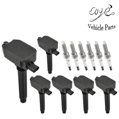 Ignition Coil and Iridium Spark Plug Kit For 2016-2020 Dodge Durango 3.6L V6