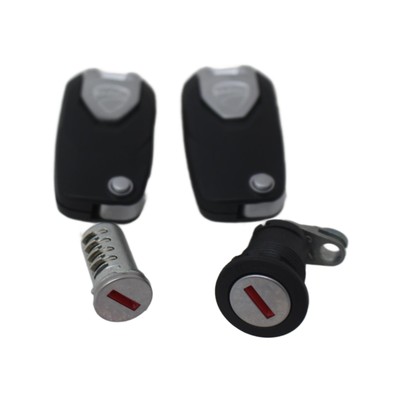 59821651C NEW OEM DUCATI KIT LOCK + 2 ACTIVE KEYS